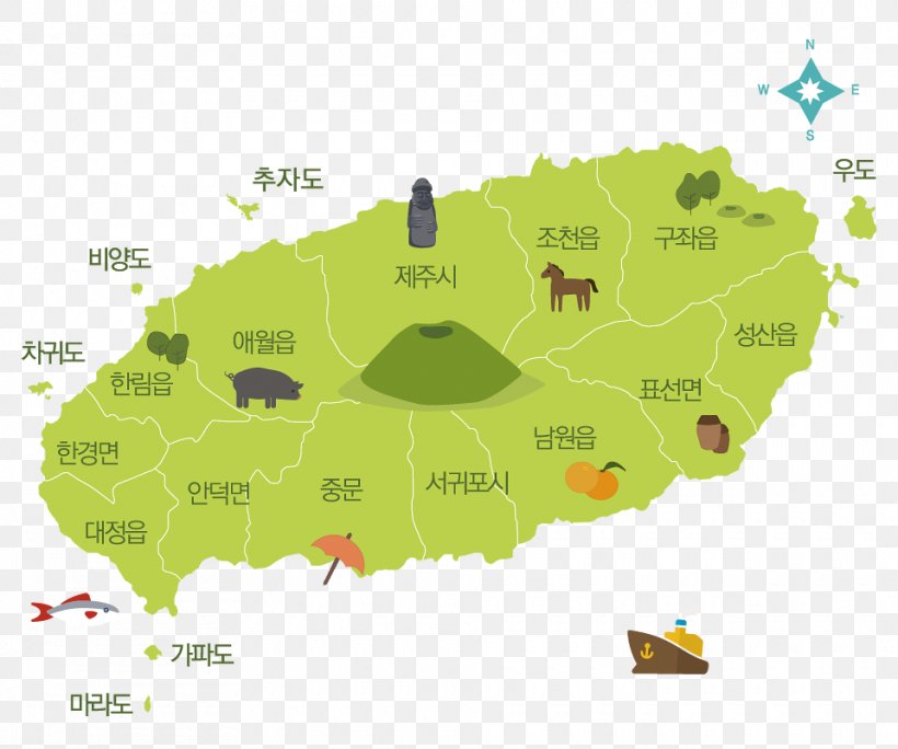 Jusangjeolli Jeju Island Udo Cheonjeyeon Waterfalls 카멜리아힐 Camellia Hill, PNG, 960x801px, Jeju Island, Area, Climate, Diagram, Ecoregion Download Free