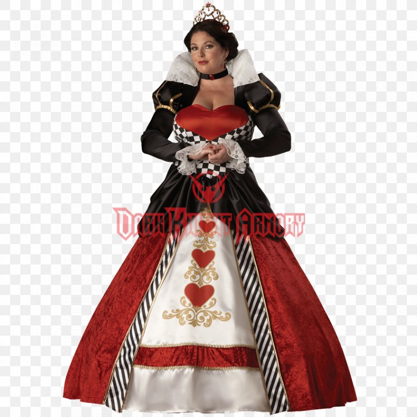 Queen Of Hearts Halloween Costume Plus-size Clothing Red Queen, PNG, 864x864px, Queen Of Hearts, Ball Gown, Buycostumescom, Clothing, Corset Download Free