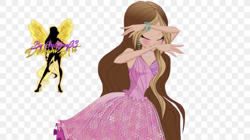 Stella Flora Roxy Fairy Winx Club: Believix In You, PNG, 1024x576px, Watercolor, Cartoon, Flower, Frame, Heart Download Free