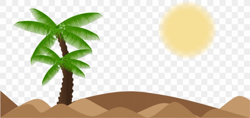 Tree Arecaceae Landscape Euclidean Vector, PNG, 1180x560px, Tree, Arecaceae, Coconut, Desert, Grass Download Free