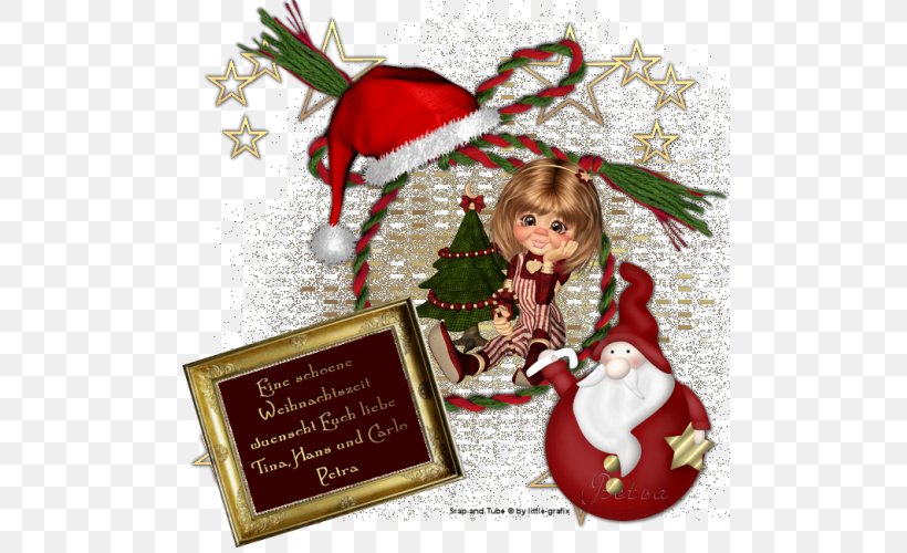 Christmas Ornament Character Fiction, PNG, 500x500px, Christmas Ornament, Character, Christmas, Christmas Decoration, Fiction Download Free