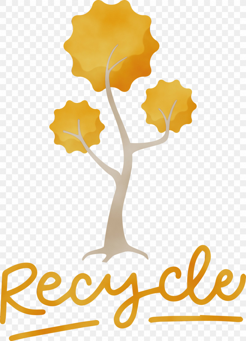 Leaf Yellow Line Meter M-tree, PNG, 2167x3000px, Recycle, Branching, Eco, Flower, Geometry Download Free