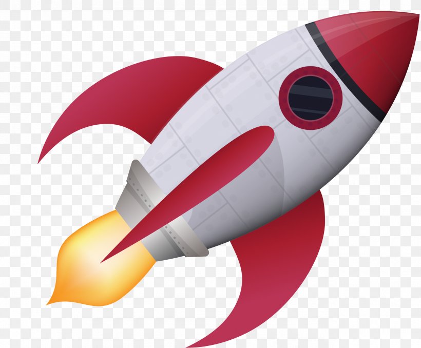 Clip Art Product Design Technology, PNG, 2581x2137px, Technology, Red, Rocket, Vehicle Download Free