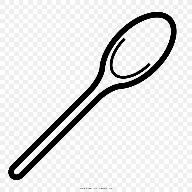 Coloring Book Drawing Spoon Ladle, PNG, 1000x1000px, Coloring Book, Ausmalbild, Black And White, Brand, Chef Download Free