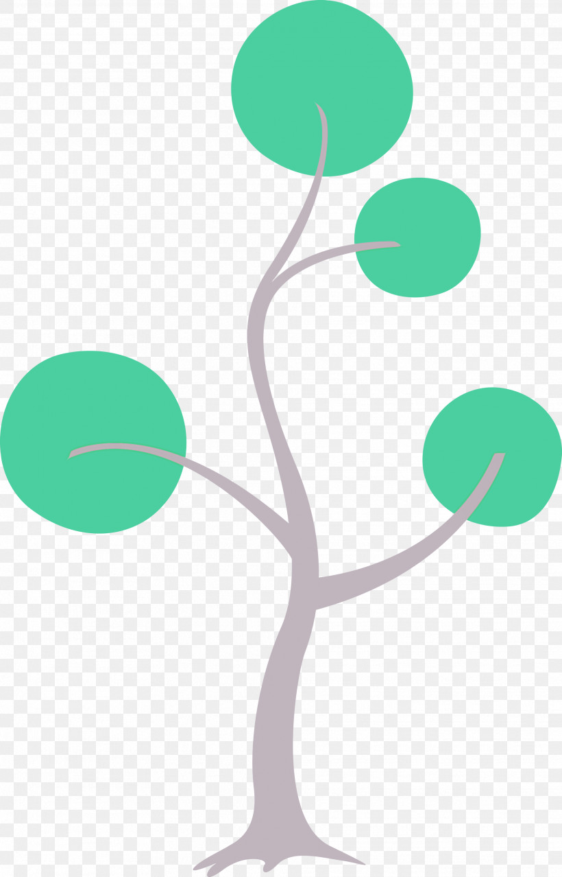 Green Leaf Tree Line Plant, PNG, 1924x3000px, Abstract Tree, Cartoon Tree, Diagram, Green, Leaf Download Free