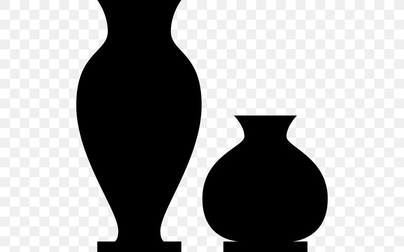 Pottery Ceramic Vase Clip Art, PNG, 512x512px, Pottery, Artifact, Black And White, Ceramic, Craft Download Free