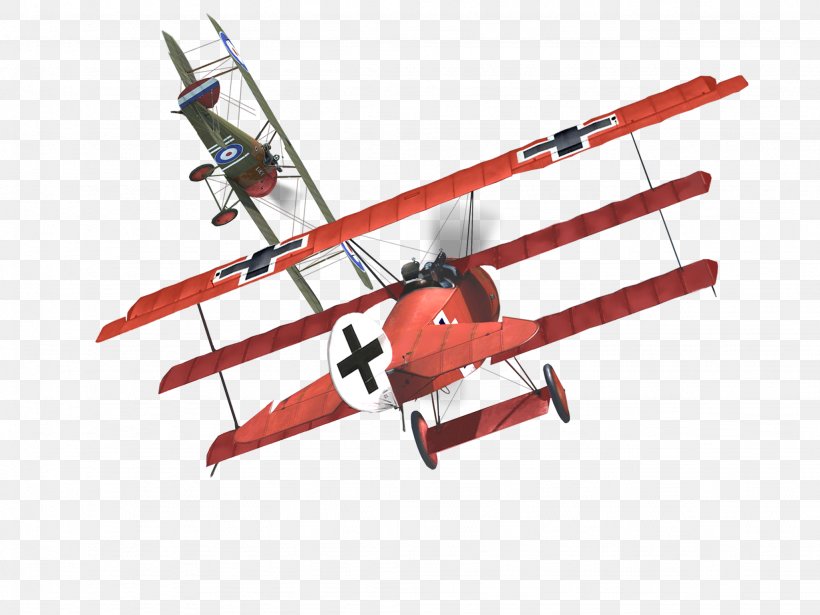 Airplane The Red Fighter Pilot First World War Second World War Triplane, PNG, 2048x1536px, Airplane, Aircraft, Albatros Flugzeugwerke, Biplane, First World War Download Free