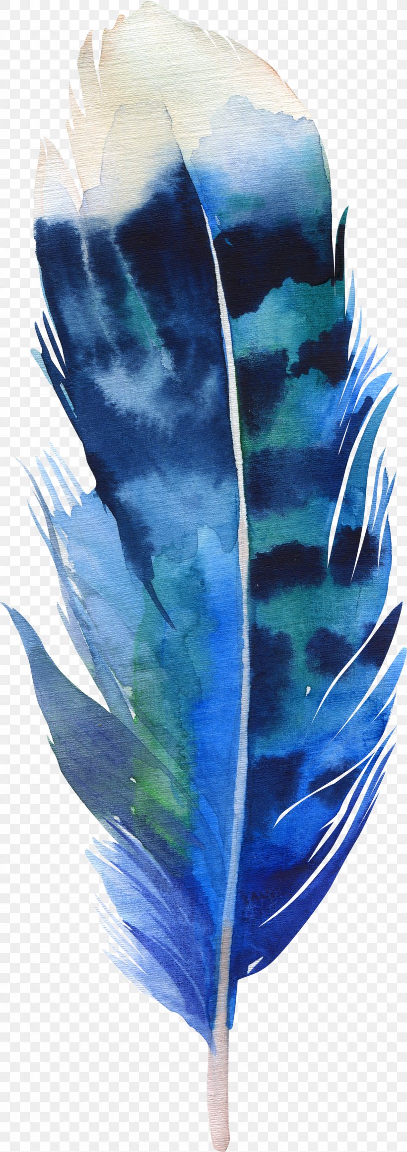 Feather Drawing Boho-chic Illustration, PNG, 1600x4530px, Feather, Bohochic, Color, Drawing, Painting Download Free