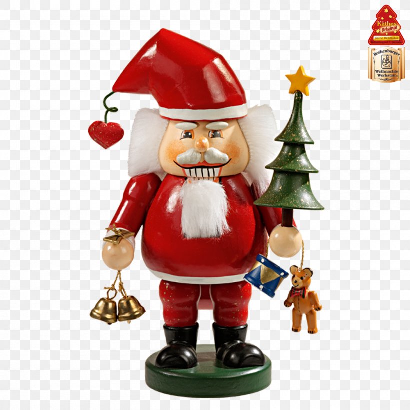 Santa Claus Christmas Ornament Decorative Nutcracker Figurine Lawn Ornaments & Garden Sculptures, PNG, 1000x1000px, Santa Claus, Christmas, Christmas Day, Christmas Decoration, Christmas Ornament Download Free
