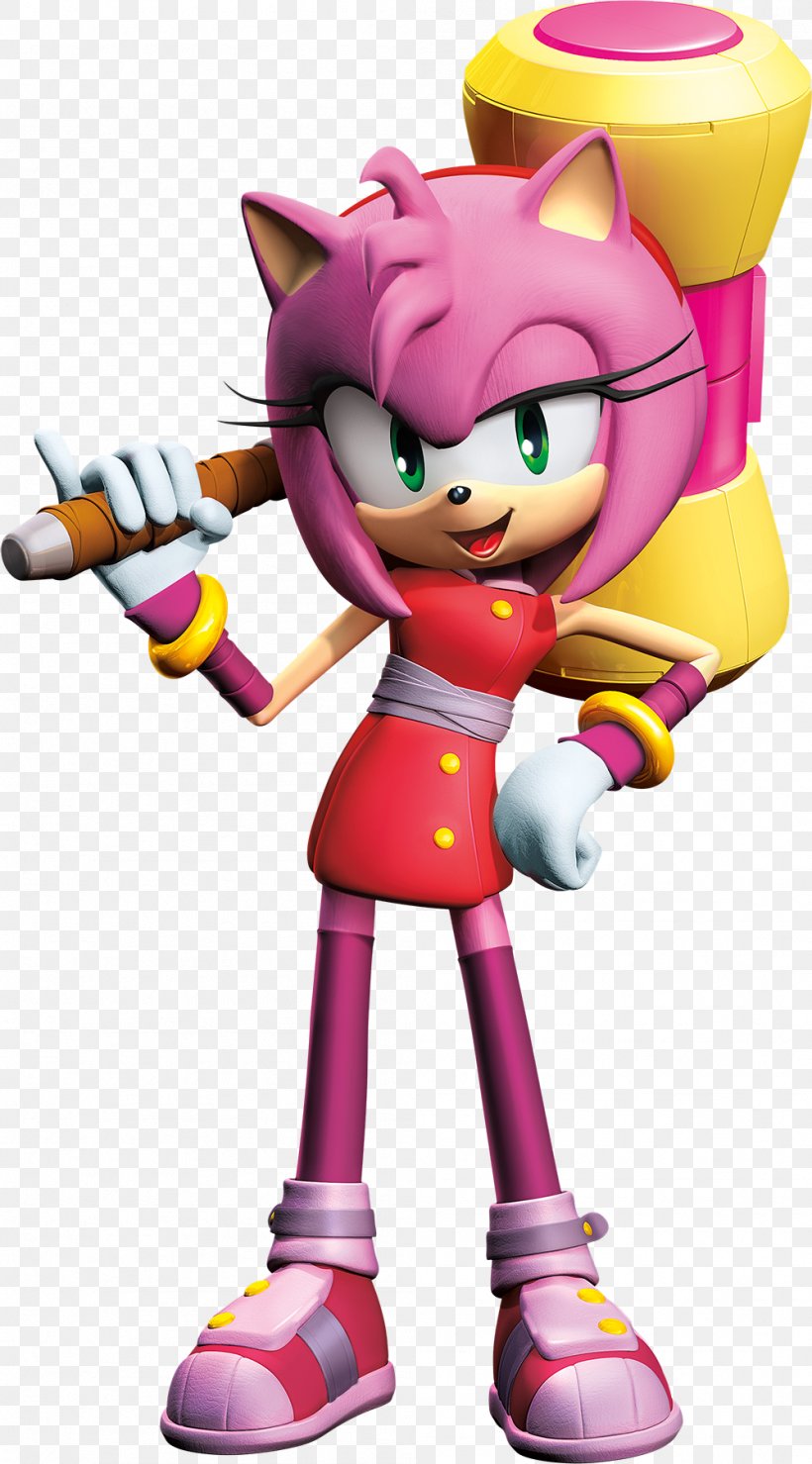 Sonic Boom: Rise Of Lyric Amy Rose Sonic The Hedgehog Sonic CD, PNG, 999x1802px, Sonic Boom, Action Figure, Amy Rose, Cartoon, Doctor Eggman Download Free