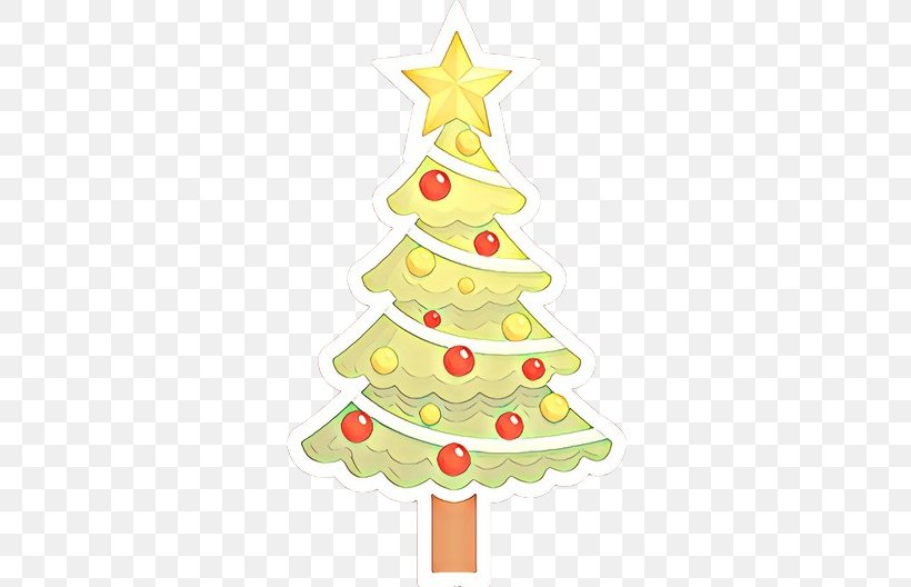 Christmas Tree, PNG, 528x528px, Cartoon, Christmas, Christmas Decoration, Christmas Ornament, Christmas Tree Download Free