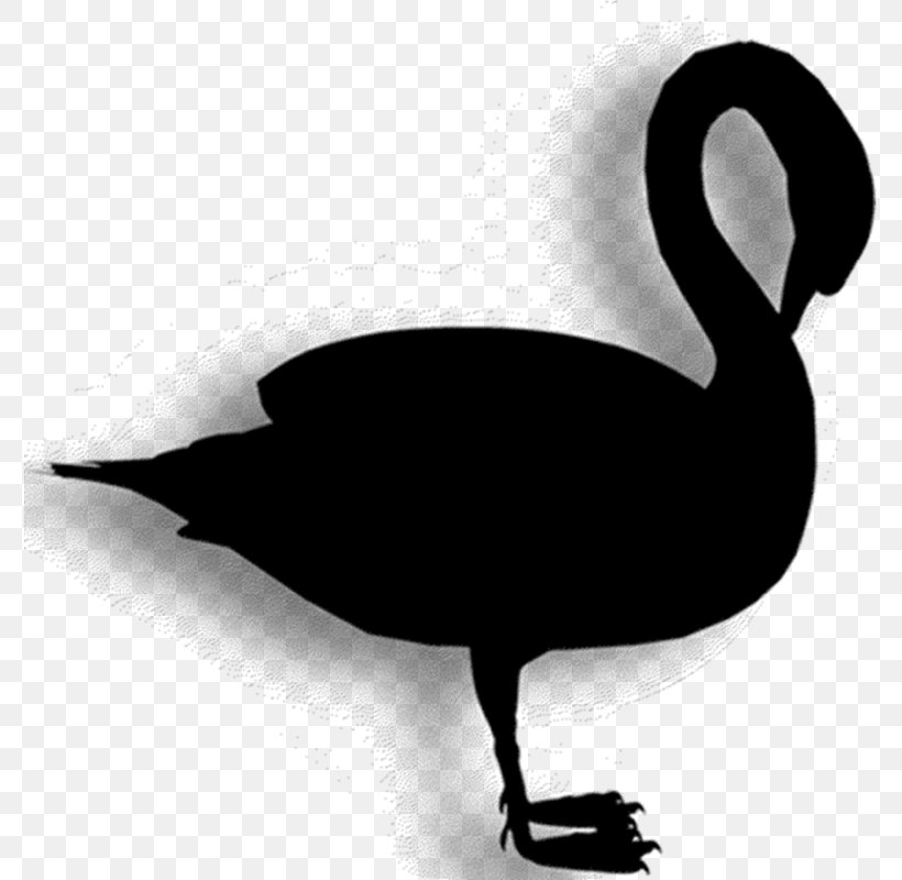 Duck Goose Clip Art Fauna Silhouette, PNG, 775x800px, Duck, Beak, Bird, Black Swan, Blackandwhite Download Free