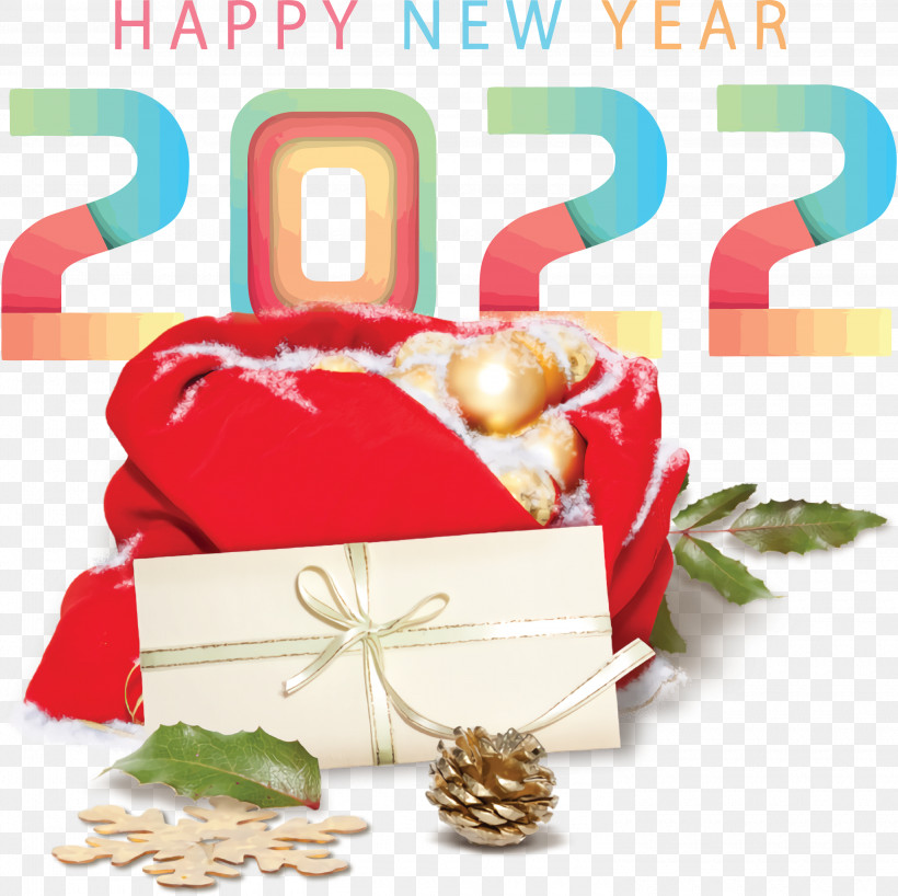 Happy 2022 New Year 2022 New Year 2022, PNG, 3000x2996px, Christmas Day, Bauble, Christmas Decoration, Christmas Ornament M, Gift Download Free