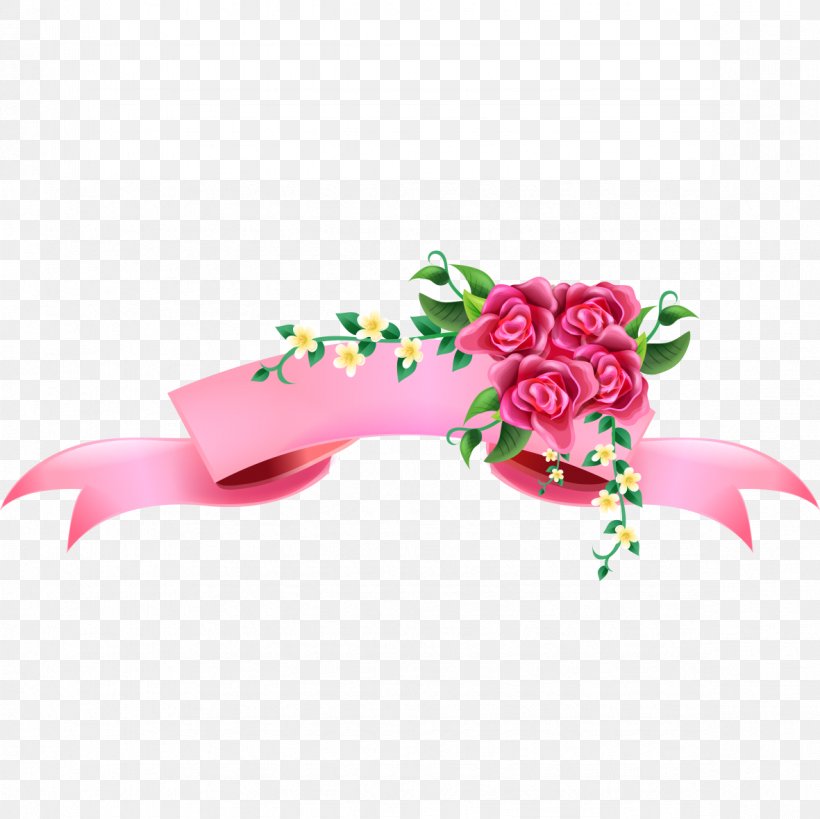 Pink Ribbon Illustration, PNG, 1181x1181px, Pink Ribbon, Cut Flowers, Floral Design, Flower, Flower Arranging Download Free