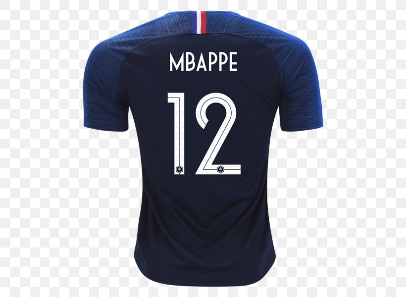 2018 World Cup France National Football Team Jersey Shirt, PNG, 600x600px, 2018, 2018 World Cup, Active Shirt, Antoine Griezmann, Blue Download Free