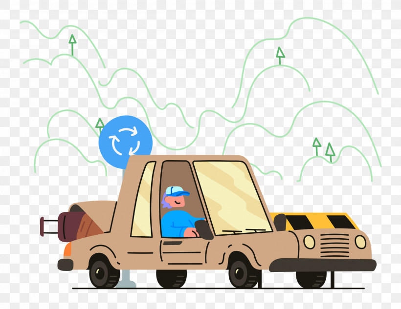 Driving, PNG, 2500x1932px, Driving, Automobile Engineering, Cartoon, Transport Download Free