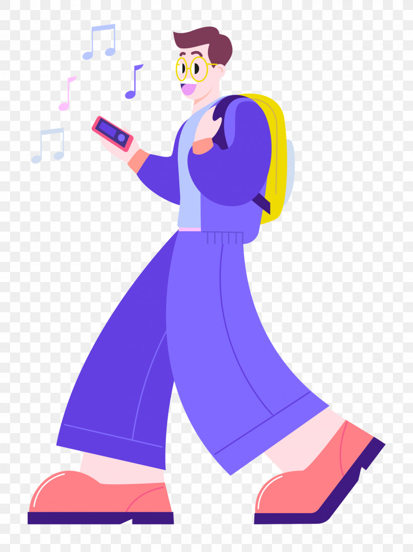 Listening Music, PNG, 1869x2500px, Listening Music, Behavior, Cartoon, Character, Clothing Download Free