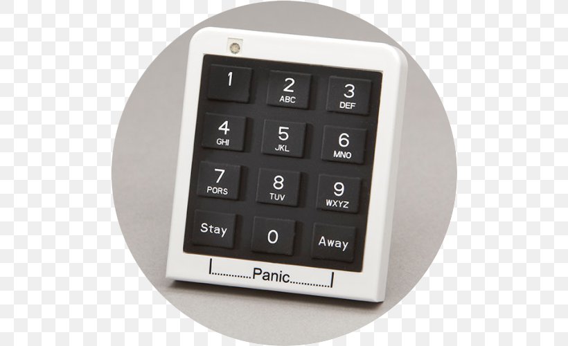 Numeric Keypads Security Alarms & Systems Sensor Automation Home Security, PNG, 500x500px, Numeric Keypads, Automation, Computer Component, Electronic Device, Electronics Download Free