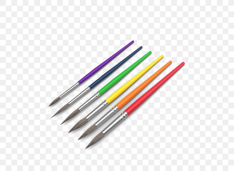Paint Brushes Pencil Color, PNG, 600x600px, Paint Brushes, Brush, Color, Crayon, Drawing Download Free