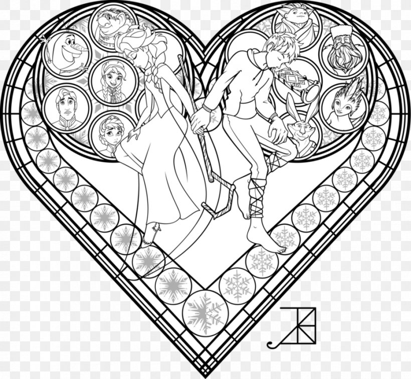 Window Coloring Book Stained Glass, PNG, 931x858px, Watercolor, Cartoon, Flower, Frame, Heart Download Free