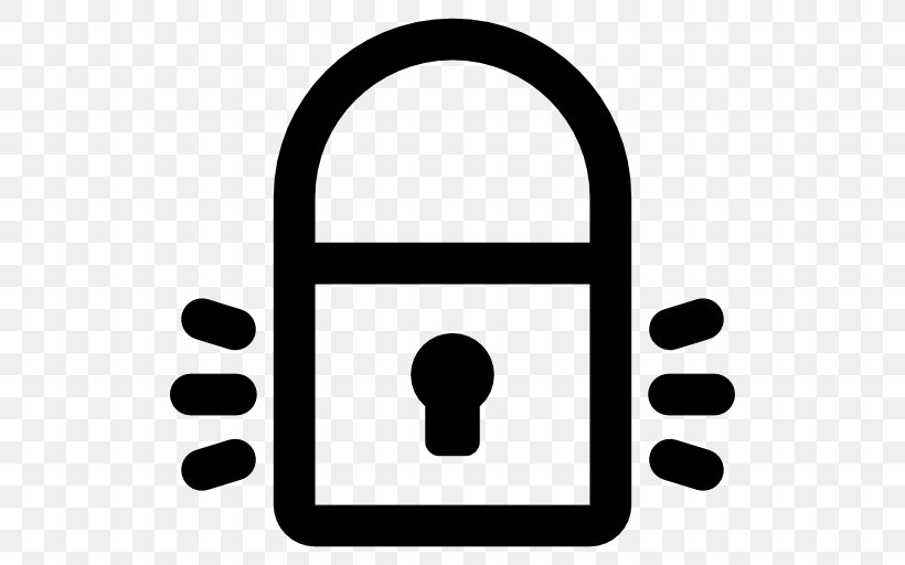 Padlock Clip Art, PNG, 512x512px, Padlock, Area, Black And White, Computer Security, Lock Download Free