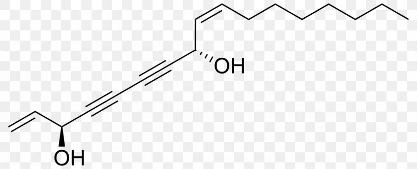 Polyyne Organic Compound Chemistry Alkyne Falcarindiol, PNG, 1280x520px, Organic Compound, Alkyne, Area, Atom, Black And White Download Free