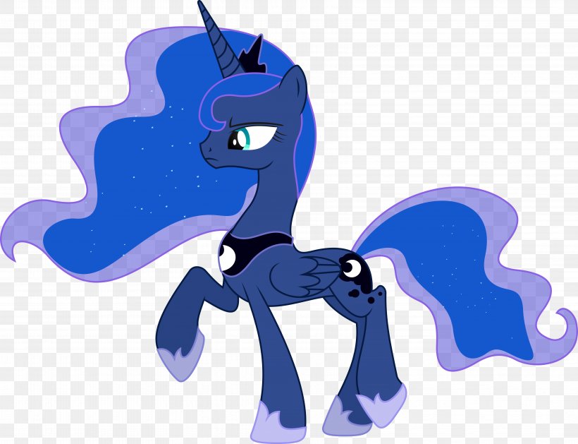 Princess Luna Pony Twilight Sparkle Rarity Princess Celestia, PNG, 6667x5121px, Princess Luna, Animal Figure, Art, Azure, Blue Download Free