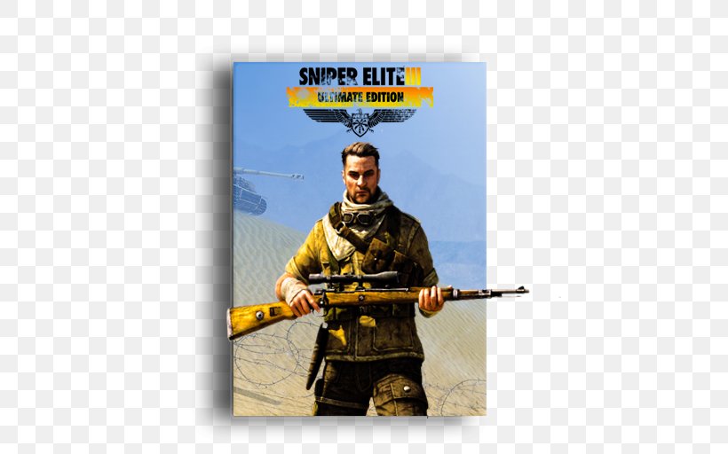 Sniper Elite III MX Vs. ATV All Out GameShadow Video Game, PNG, 512x512px, 505 Games, Sniper Elite Iii, Army, Game, Infantry Download Free