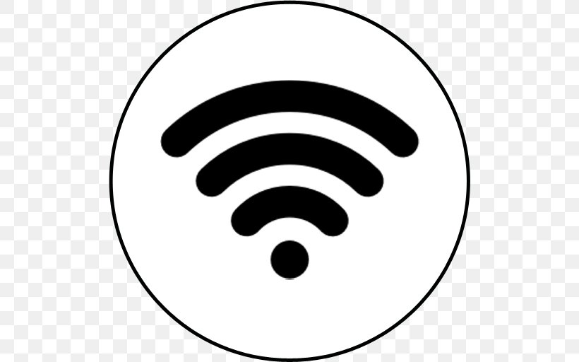 Wi-Fi Wireless Internet, PNG, 512x512px, Wifi, Android, Area, Black, Black And White Download Free