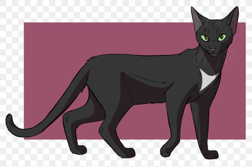 Black Cat Warriors Kitten Drawing, PNG, 974x644px, Cat, Art, Black, Black Cat, Bombay Download Free