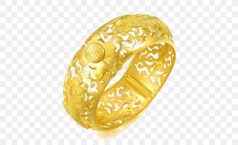 Bracelet Gold Designer Bangle Chow Sang Sang, PNG, 500x500px, Bracelet, Bangle, Chinese Marriage, Chow Sang Sang, Designer Download Free