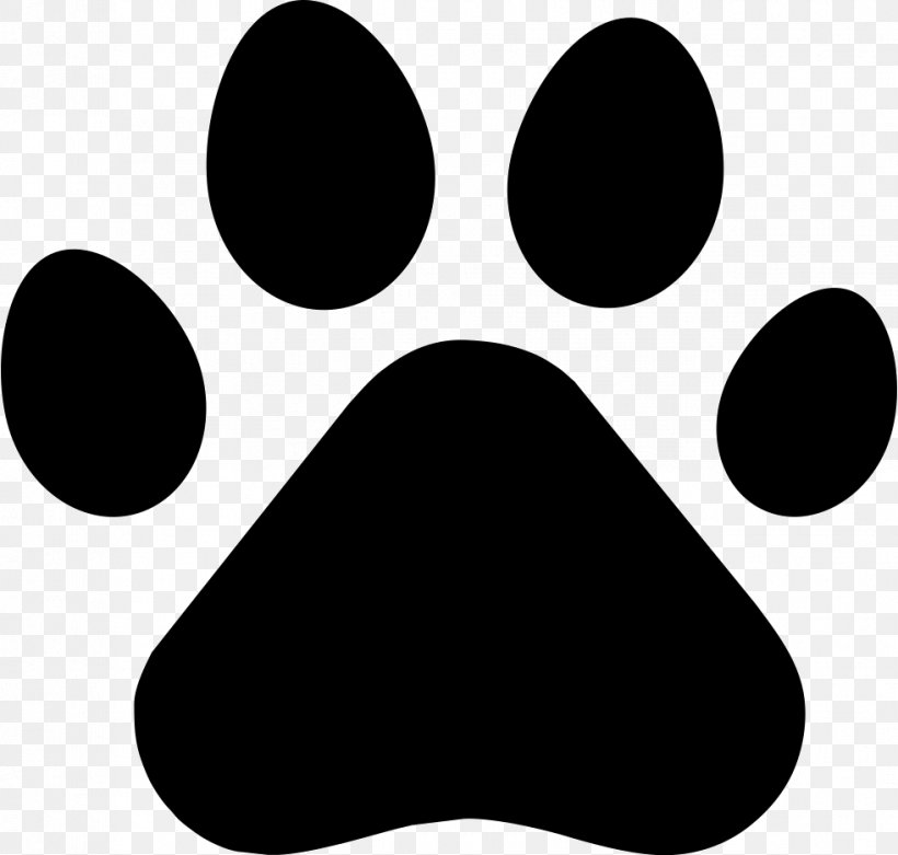 Dog Paw Silhouette Clip Art, PNG, 982x936px, Dog, Art, Black, Black And White, Cat Download Free