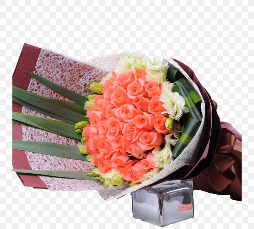 Garden Roses Flower Bouquet Gift, PNG, 740x740px, Garden Roses, Artificial Flower, Cut Flowers, Designer, Floral Design Download Free