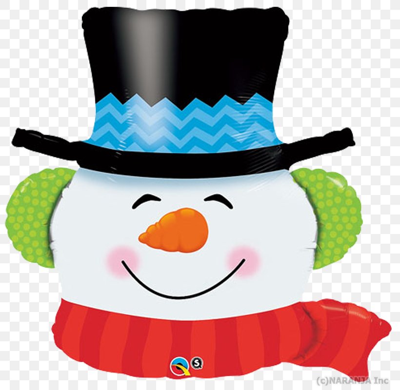 Mylar Balloon Santa Claus Christmas Day Snowman, PNG, 800x800px, Balloon, Birthday, Christmas Day, Feestversiering, Fictional Character Download Free