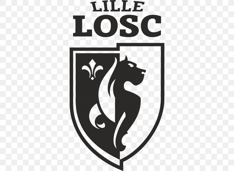 Lille Logo : Lille football metal osc club emblem texture french ligue