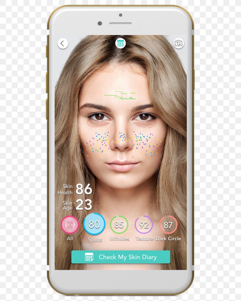 YouCam Makeup Cosmetics Skin Care Makeover, PNG, 527x1024px, Cosmetics, Brown Hair, Cheek, Chin, Cream Download Free