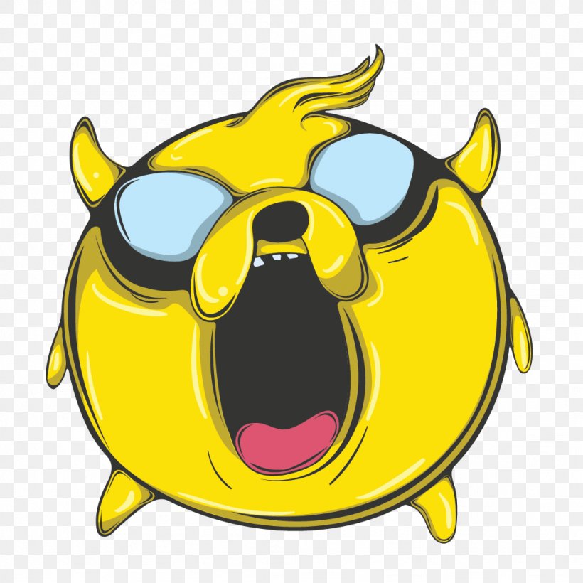 Morning Yawn Smiley Clip Art, PNG, 1024x1024px, Morning Yawn, Carnivoran, Cartoon, Dog Like Mammal, Emoji Download Free