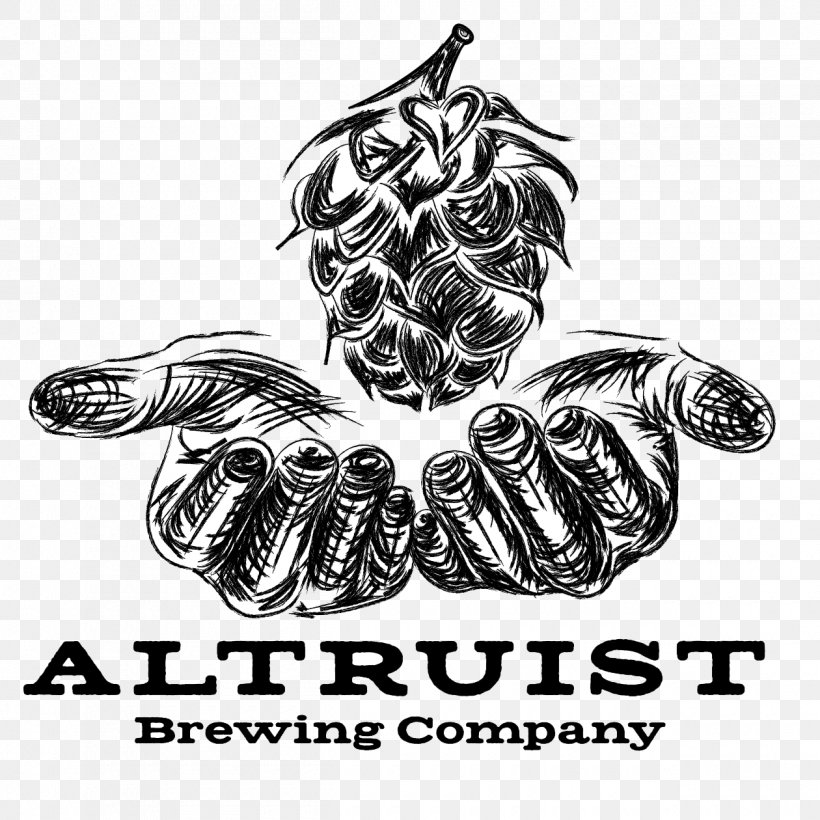 Altruist Brewing Company Beer Brewing Grains & Malts Stout Brewery, PNG, 1260x1260px, Beer, Art, Beer Brewing Grains Malts, Beer Festival, Black And White Download Free