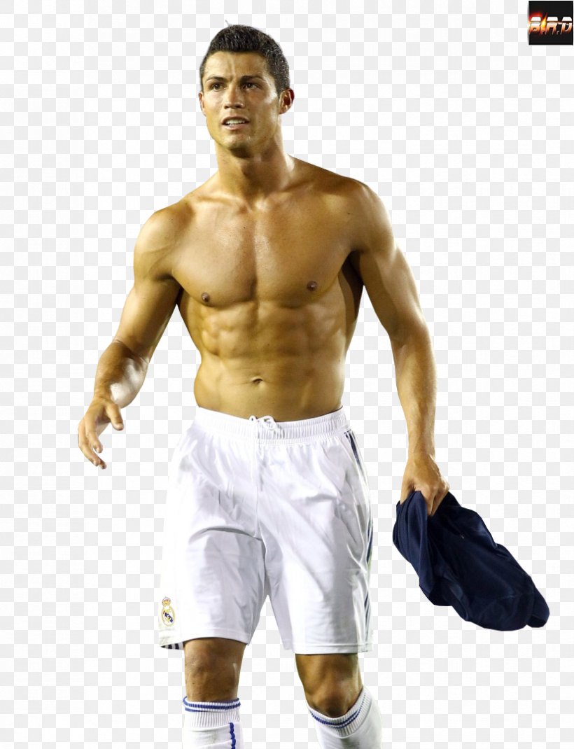 Cristiano Ronaldo Barechestedness Clothing Shirt, PNG, 827x1080px, Watercolor, Cartoon, Flower, Frame, Heart Download Free