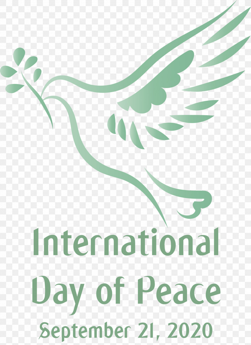 International Day Of Peace World Peace Day, PNG, 2184x3000px, International Day Of Peace, Beak, Biology, Green, Leaf Download Free