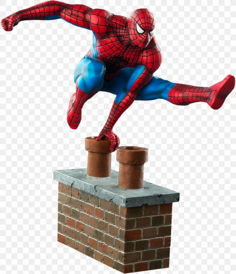 Spider-Man: Blue Statue Sideshow Collectibles Figurine, PNG, 915x1063px, Spiderman, Action Toy Figures, Figurine, Sideshow Collectibles, Spiderman 3 Download Free