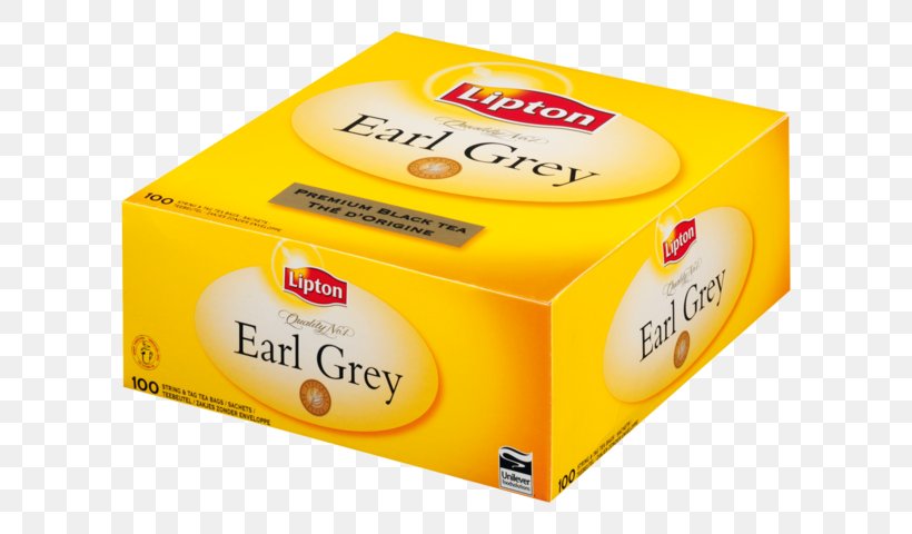Earl Grey Tea Lipton Earl Grey černý čaj Aromatizovaný 6 X 25 Sáčků Lipton Premium Tea Bags, PNG, 640x480px, Earl Grey Tea, Black Tea, Carton, Ingredient, Lipton Download Free