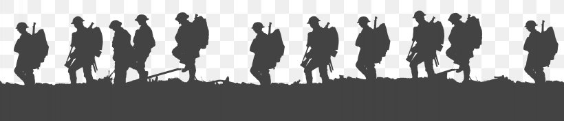 Lest We Forget First World War Soldier Silhouette Military, PNG, 4096x885px, Lest We Forget, Armistice Day, Black, Black And White, Decal Download Free