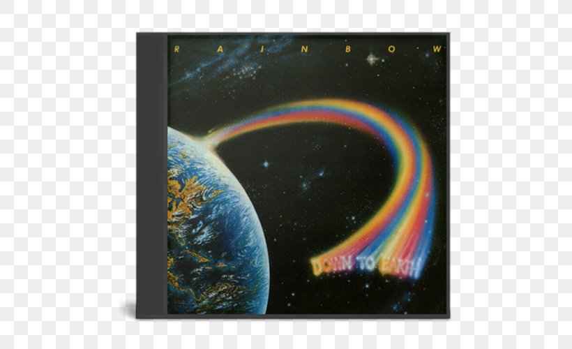 Down To Earth Rainbow Album Polydor Records Phonograph Record, PNG, 500x500px, Down To Earth, Album, Atmosphere, Deep Purple, Earth Download Free
