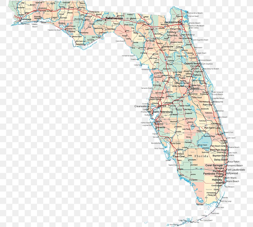 Florida Mapa Polityczna Map Collection World Map, PNG, 769x735px, Florida, Area, Border, City, City Map Download Free