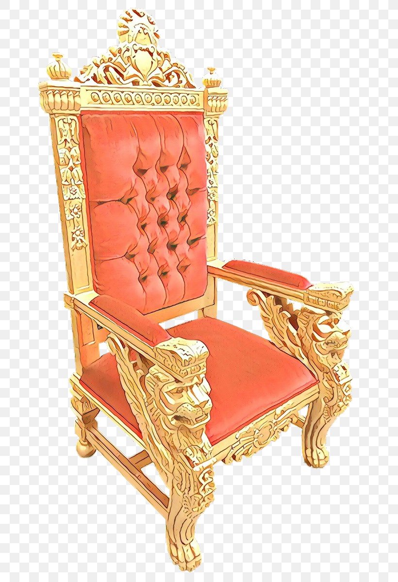 Chair Furniture Peach Throne Room, PNG, 693x1200px, Chair, Classic, Furniture, Napoleon Iii Style, Peach Download Free