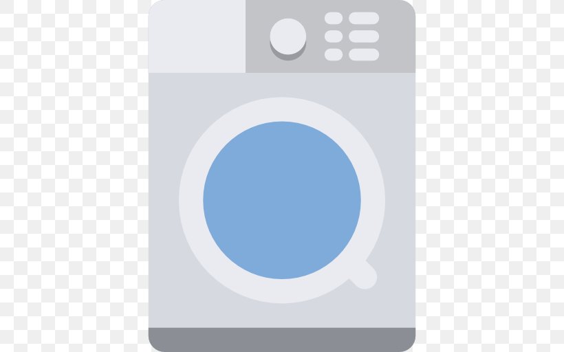 Washing Machine Home Appliance Icon, PNG, 512x512px, Washing Machine, Blue, Brand, Cleaning, Congelador Download Free
