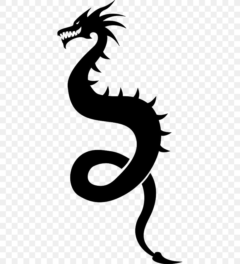 Chinese Dragon Clip Art, PNG, 428x900px, Dragon, Art, Artwork, Black And White, Chinese Dragon Download Free