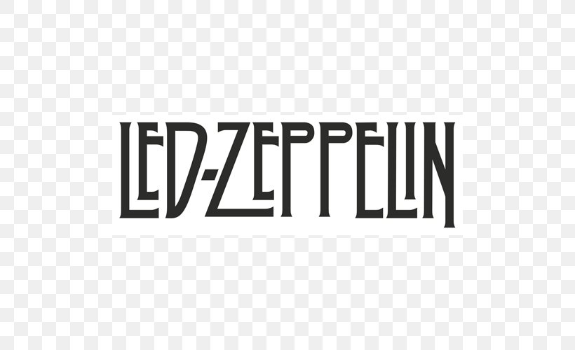 Led Zeppelin North American Tour 1977 Led Zeppelin IV Logo Mothership, PNG, 500x500px, Led Zeppelin, Area, Black And White, Brand, Decal Download Free