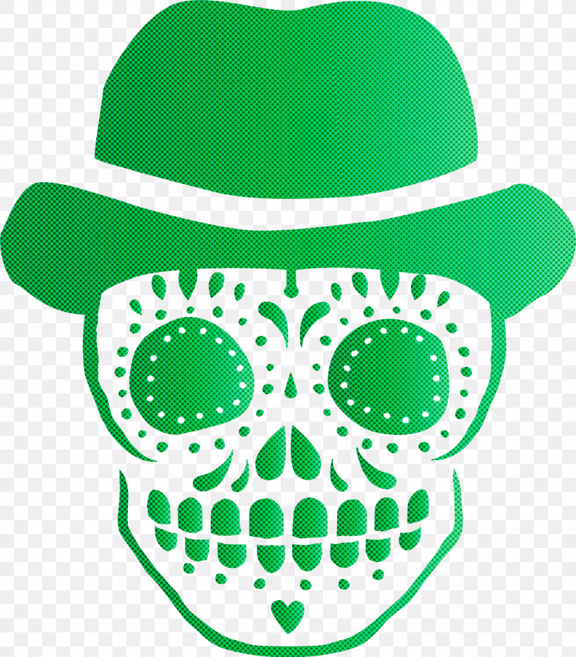 Sugar Skull, PNG, 2631x3000px, Sugar Skull, Calavera, Day Of The Dead, Drawing, Head Download Free